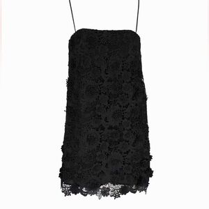 Zimmermann Black Lace Mini Dress size 0